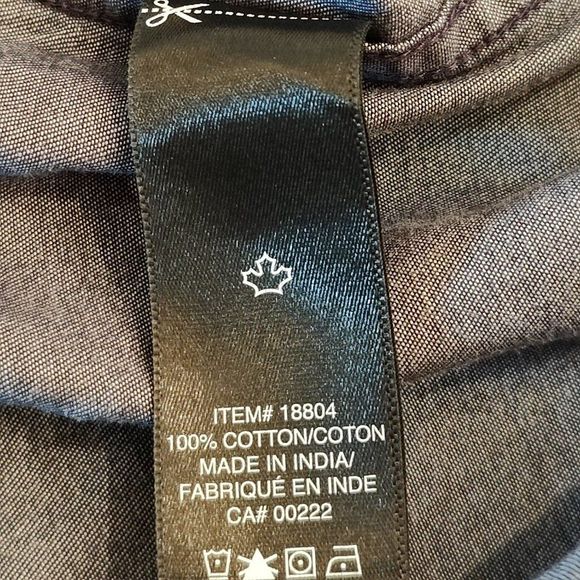 Sears Vintage Short Sleeve Button up Shirt with dark floral design, Size 2XL - Picture 2 of 14